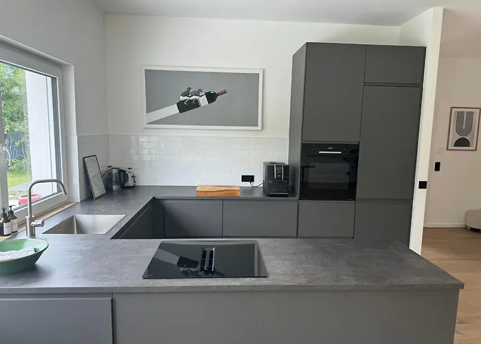 Apartament Moderne Doppelhaushaelfte Mit 3 Sz In Der Naehe Vom Scharmuetzelsee-seperat&naturnah Wendisch Rietz