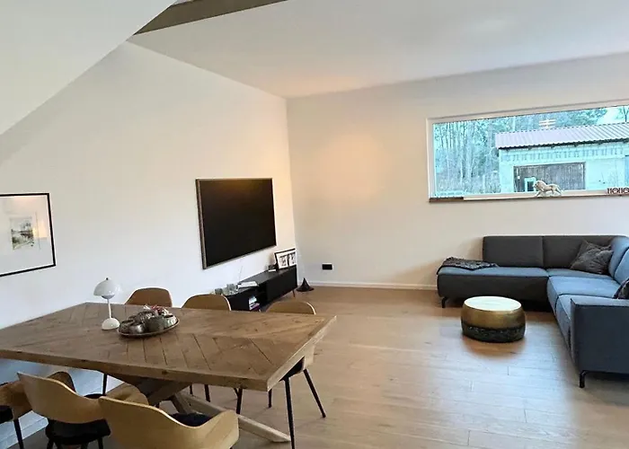 Moderne Doppelhaushaelfte Mit 3 Sz In Der Naehe Vom Scharmuetzelsee-seperat&naturnah Apartament